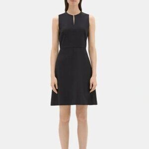 Theory A-line Dress in Cotton